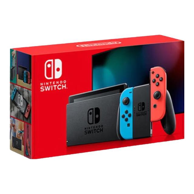 任天堂 Switch1/2代/OLED/续航加强版主机  日版续航红蓝32GB(赠共享会员)