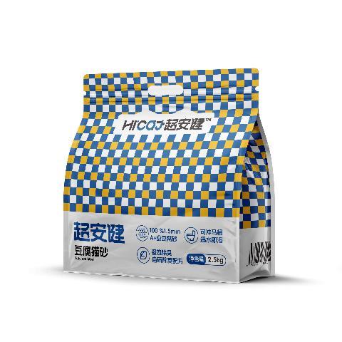 超安健 混合猫砂 豆腐膨润土混合 强结团吸水除臭 豆腐猫砂1包丨5斤