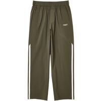 杰克·琼斯（JACK&JONES）25年男装春夏季直筒两道杠休闲裤男士潮流宽松弹力轻便薄款裤子男 E04军绿色 M (175)