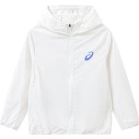 亚瑟士（asics）童装夏季男女童UPF50+防晒衣服梭织外套332241053107 00白色 140