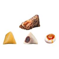 麦轩粽情端午广式提篮礼盒1370g 端午黑糯米藜鲜肉蛋黄豆沙碱水粽 粽情端午礼盒1370g(11粽2蛋)