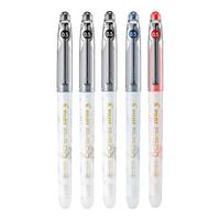 百乐（PILOT）P500考试笔-金标系列中性墨走珠笔办公用品签字用 BL-P50MW 混色 （3黑1红1蓝） 5支装