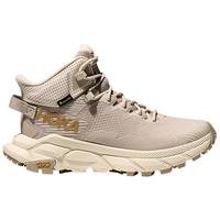 HOKA ONE ONE女款春季中帮轻量舒适防水徒步鞋TRAIL CODE GTX户外 橡木白/亚麻色 38