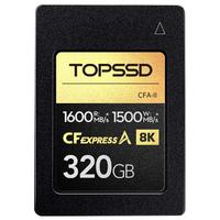 天硕(TOPSSD)CFE-A储存卡CFA高速存储卡1600MB/S三防8K视频索尼相机内存卡160G/320G 320GB【送卡盒】