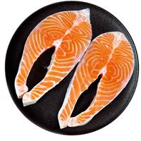 尚致挪威三文鱼排新鲜中段三文鱼扒宝宝深海大西洋鲑鱼整条轮切 中段鱼排 500g *2袋