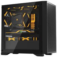 金河田简誉系列 商务办公家用电脑台式主机箱 支持M-ATX/ITX/七个风扇位/立体散热风道 简誉 S39 空箱