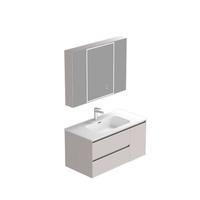 瑞尔特（R&T）浴室柜陶瓷一体盆全包背板多层储物智能卫生间除雾简约Y0055-100