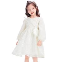 巴拉巴拉童装女童裙子秋装小童宝宝儿童甜美风绣花连衣裙洋气时尚