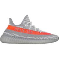 移动端、京东百亿补贴：adidas 三叶草Yeezy350女鞋灰橙椰子休闲鞋GW1229UK5.0码38