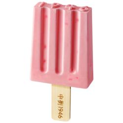 中街1946 草莓优格冰酪50g*8支 棒支雪糕儿童冰淇淋