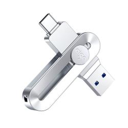 爱国者 手机u盘typec双接口 128G【时尚两用U盘】