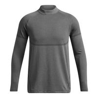 安德玛（UNDERARMOUR）Vanish Elite Seamless男子保暖高领训练运动长袖T恤1379283 犀牛灰025 2XL