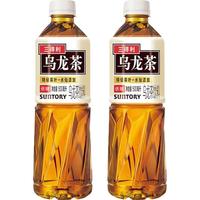 三得利Suntory）乌龙茶饮料多口味茉莉清香茶饮0糖0脂0能量桂花乌龙茶 乌龙茶（低糖）500ml*2瓶