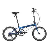 大行（DAHON） 折叠自行车20寸8级变速单车P8经典款KBC083 渐变蓝【速联X7+苹果胎】