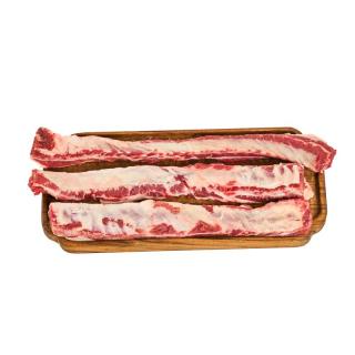 牛品说鲁西黄牛肉 国产原切牛肋条4斤 生鲜牛肉 烤肉火锅食材 源头直发 鲁西原切牛肋条4斤
