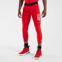 迪卡侬 NBA紧身裤训练篮球裤芝加哥公牛-紧身裤S4599147