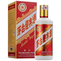 茅台 迎宾酒2016-2018年随机发货（2013祥云版）酱香型白酒 53度 500ml