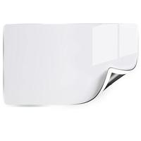 智钻 90x120cm白板墙贴不伤墙可移除磁性涂鸦软白板写字板挂式小黑板办公会议教学家用可擦小白板纸