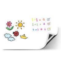 科密60x90cm软磁白板写字板墙贴磁性冰箱贴黑板贴不伤墙 家用写字板贴墙儿童磁力磁吸自吸款CR6090