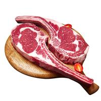 牛品厨 安格斯谷饲战斧牛排原切牛排2斤 澳洲雪花牛肉牛扒厚切牛排 战斧牛排丨1kg（切片）