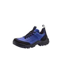 爱步（ECCO）男运动户外 防滑耐磨厚底户外越野鞋 越野822354 黑色/宝蓝色 45