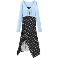 【张婧仪同款】太平鸟女装2025春两件套吊带连衣裙A1FAE3258