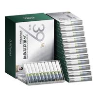 诤友 (JOYO)一次性过滤烟嘴39重过滤器焦油抛弃型咬嘴粗/中粗/中/细4用烟具 【39重过滤,粗中细通用】 100支