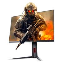 AOC 24.5英寸2K 原生300Hz FastIPS 1ms HDR400 出厂校色 硬件低蓝光 游戏电竞显示器 宙斯盾Q25G4S