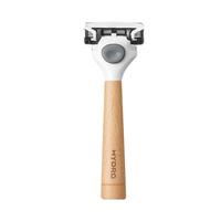  Schick/舒适 原木款 男士手动刮胡刀 刀架 刀头  1刀架2刀头