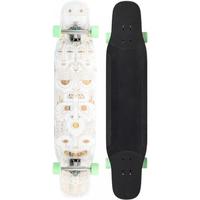 迪卡侬（DECATHLON）滑板初学者女生枫木长板专业板成人男刷街舞板四轮长板ENR2 白金果绿（玻纤进阶技巧）