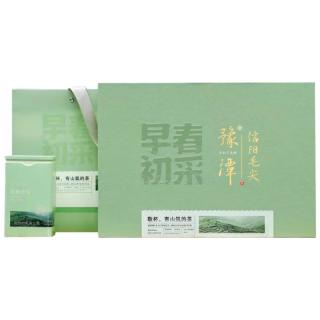五云村 信阳毛尖 明前特级嫩芽 100g 礼盒装 绿茶