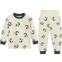 【高腰护肚套装】儿童睡衣家居服春秋亲肤宝宝睡衣套装男童家居服