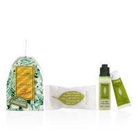 欧舒丹（L'OCCITANE）马鞭草洁肤皂+润肤乳30ml+手霜10ml便携礼盒套装直售