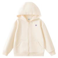 女童装休闲上衣服25拉链连帽开衫卫衣外套趣味印花儿童外套