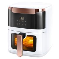 志高（CHIGO）空气炸锅6/7/8L大容量智能定时自动多功能无油烟电炸锅不沾低脂煎炸锅薯条机大功率可视不用翻 智能可视【重磅】 7.5L 白色