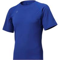 迪桑特(DESCENTE)圆领短袖 修身运动半袖 瘦版打底衫 速干面料STD-721B ROY(皇家蓝) S