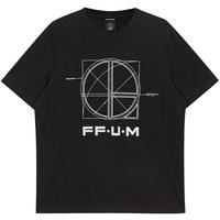 杰克·琼斯（JACK&JONES）潮流百搭舒适凉感胸前logo图案胶印休闲直筒短袖T恤男装224201061 黑色S03 黑色S03 L