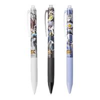 爱好(AIHAO)凹凸世界联名按动中性笔0.5st尖考试刷题笔高颜值黑笔 【联名款】30支散装