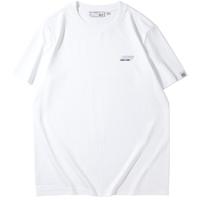 HLA海澜之家短袖T恤POWER YOUNG印花凉感短袖男夏季HNTBW2Y145A 漂白CQ 165/84A/S