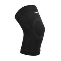 李宁（LI-NING）护膝运动跑步男篮球半月板髌骨带护漆盖男士登山足球膝盖护具 2只装 （适合150斤-200斤）XL码