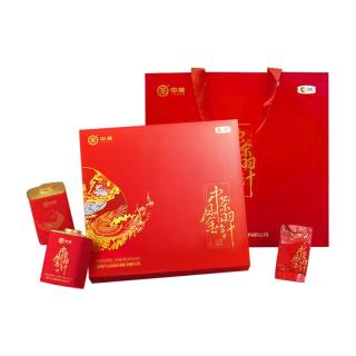 中茶红茶 凤羽金针礼盒 云南滇红192g 大叶种工夫红茶 中粮茶叶