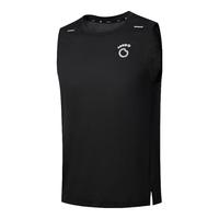 马孔多（macondo）运动背心3代 男女款吸湿速干透气跑步训练夜跑反光防磨背心 黑色 男款 3XL 【男160-170斤】