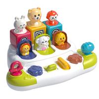 谷雨(GOODWAY)儿童弹弹乐益智玩具婴儿幼儿6个月0-1岁宝宝躲猫猫忙碌板蒙氏早教