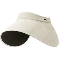 蕉下（beneunder）灯罩帽大帽檐遮阳帽女黑胶防晒帽全脸遮阳空顶帽太阳帽BM563米 沙白米