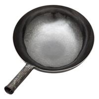 章丘铁锅 Zhangqiu iron Wok舌尖上的中国章丘手工铁锅无涂层物理不粘锅燃气老式熟铁锅同盛永 宗师古法原色 30cm