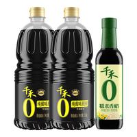 千禾 零添加 调味品组合装 塑料瓶装 1.52kg-2 500ml