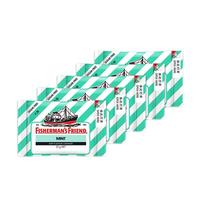 渔夫之宝英国零食 硬糖果 含片清新口气西柚薄荷柠檬润喉糖 薄荷味 25g*24袋