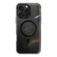 猿气「晶盾」适用iphone16promax手机壳超薄磁吸充电iphone16pro保护套简约不发黄16手机外壳 晶盾系列 | 磁吸充电【透黑】 iPhone 16 Pro Max