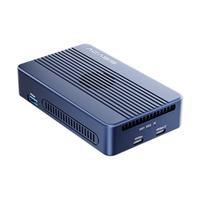 阿卡西斯（acasis）雷电硬盘盒扩展坞双盘位NVMe M.2移动阵列硬盘盒超清8k雷雳笔记本电脑雷电3拓展坞TBU405ProMAX