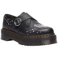 马丁（马汀博士 Dr.Martens）Monk Celestial男女孟克软皮黑色厚底皮鞋单鞋 黑色 37